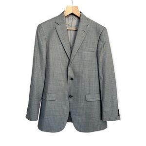 Hart Schaffner & Marx Men’s Plaid Sport Coat 2 Button Suit Blazer, Size 42L